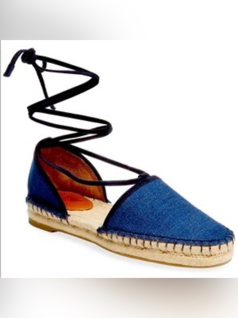 Frye Leo Denim Espadrille